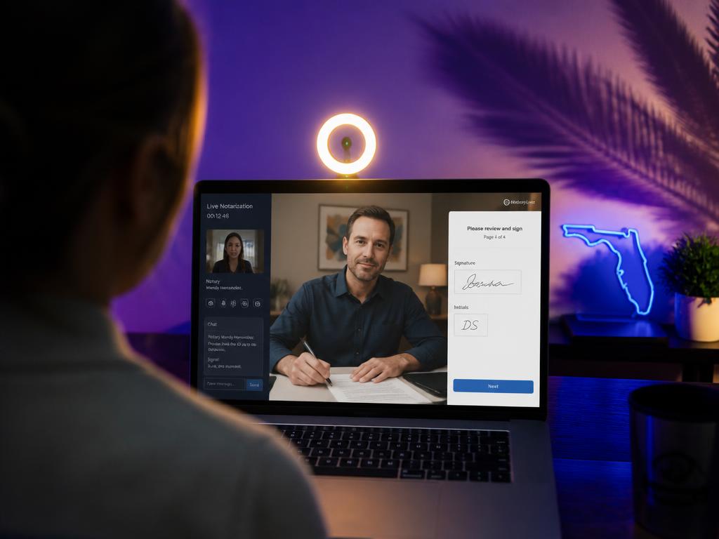 Remote Online Notarization — Divine Grace Enterprise